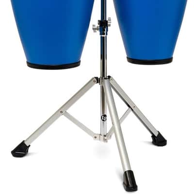 Latin Percussion Discovery II Conga Set - Race Car Blue image 1