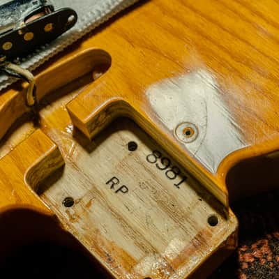 Warmoth Rosewood Neck Parts Telecaster w/ Butterscotch Ash Body, Tweed Fender HSC image 23