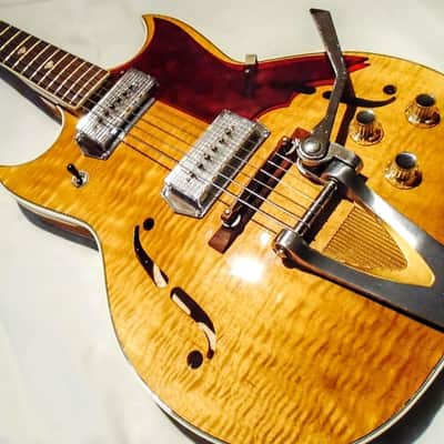 Airline Kay Barney Kessel Swingmaster 1963 Flame Maple Top 🍁 Probably The Cleanest One On The Planet image 1