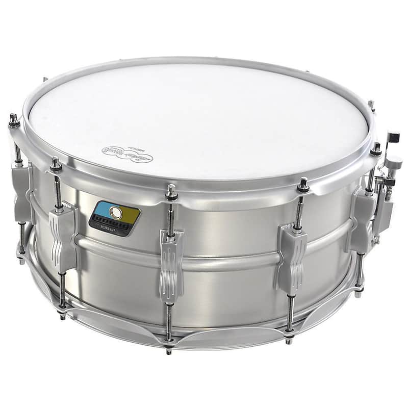 Ludwig LM405LTD Limited Edition Acrolite 6.5x14" Snare Reissue with Matte Silver Hardware image 1