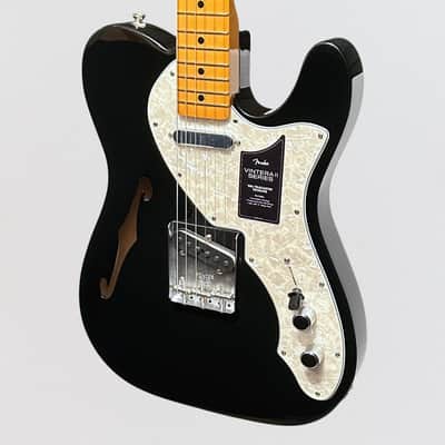 Fender Vintera II '60s Telecaster Thinline Electric Guitar 2025 - Black image 3