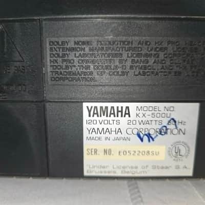 Yamaha KX-500U Cassette Deck image 5
