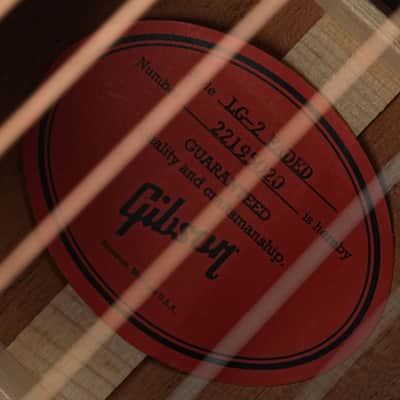 Gibson LG2 All Mahogany Faded Natural image 11