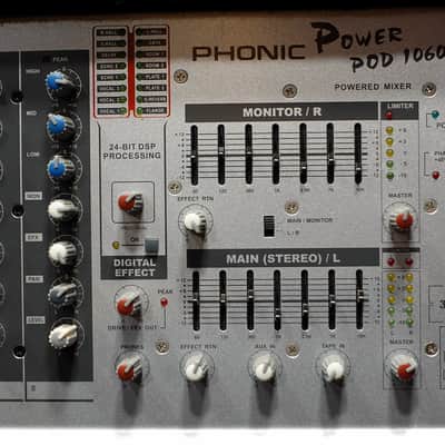 Phonic Powerpod 1060 Powered Mixer image 4
