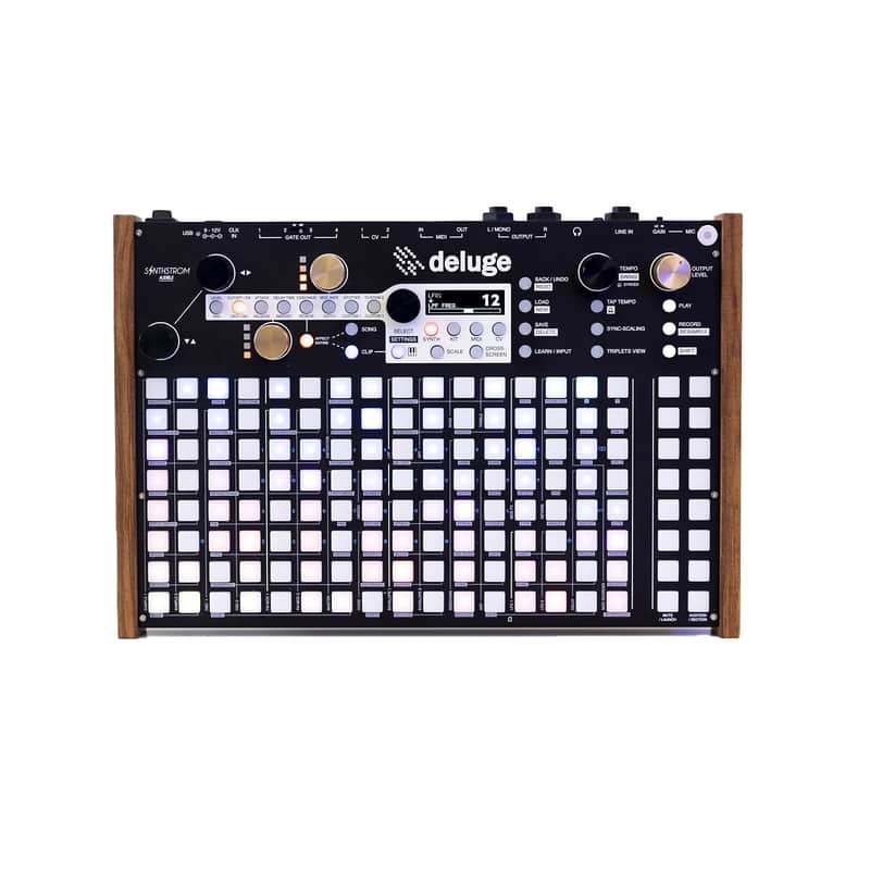 Synthstrom Audible Deluge 64-Voice Desktop Synthesizer with OLED Display image 1