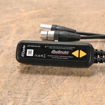 Audinate ADP-AES3-AU-2X2 Dante AVIO 2x2 AES3/EBU Adapter CG008WC image 8