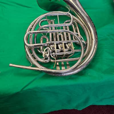 Holton H179 Farkas Double French Horn 2010s - Clear-Lacquered Nickel-Silver image 12