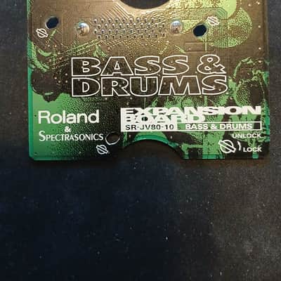 Roland SR-JV80-10 Bass and Drums Expansion Board | Reverb