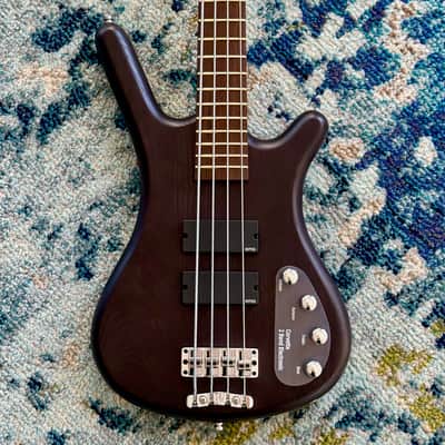 Warwick WRB1584 03EA ASH FRX, RockBass Corvette Taranis, 4-String Bass with BEAD Tuning, Nirvana Black Transparent Satin RB J 570283-25 (Get the Low Notes of a 5-String Bass with the Playability and Weight of a 4-String!) image 3