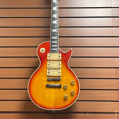 Burny RLC-75AF Ace Frehley in Cherry Sunburst 1996 w/Case MIJ image 1