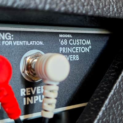 2017 Fender '68 Custom Princeton Reverb - Silverface - Tube Combo Amp image 7