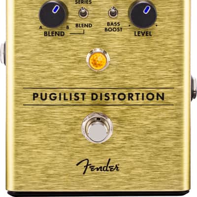 Fender Pugilist Distortion 2018 - Present - Yellow image 1