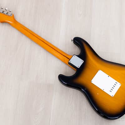 1983 Fender Fullerton American Vintage ‘57 Stratocaster Sunburst w/ Case, Hangtags image 13