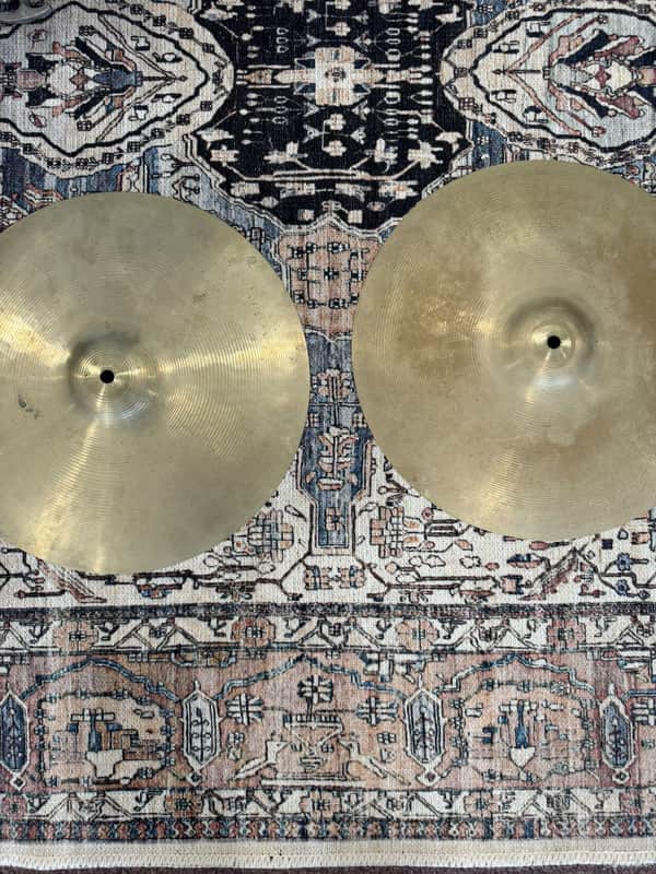 Ludwig-Paiste 15" Vintage Hi-Hat Cymbals (Pair) - 690g/860g image 1