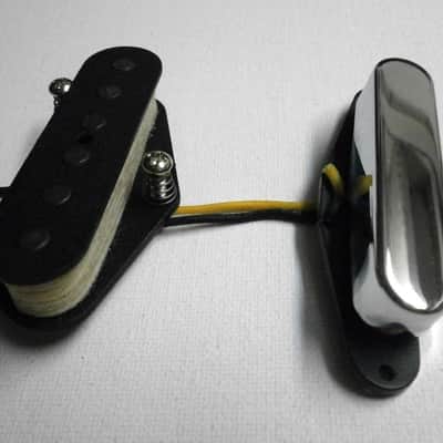 Telecaster Custom ALNICO 3 Hot Guitar Pickups SET Bridge 13k Neck 7,6k Hand Wound Fender Q pickups image 3