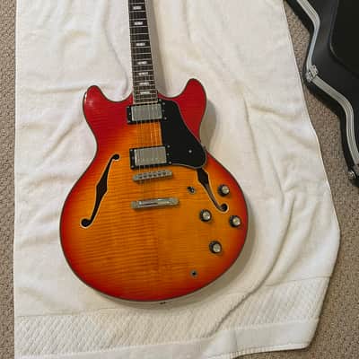 Sire Sire Larry Carlton H7 Cherry Burst + Gator Hard Case 2021 - Cherry Burst image 1