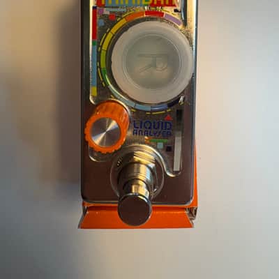 Mint Unused Rainger FX Minibar Liquid Analyser 2020 - Silver Guitar Bass Pedal Contact Lens Technology Based Overdrive image 1