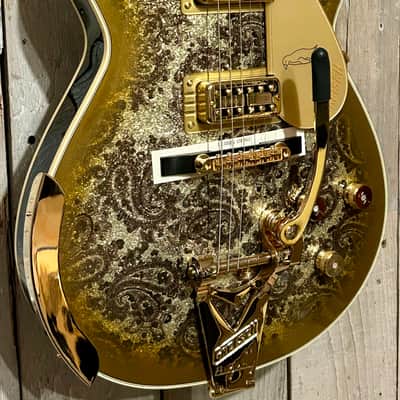 New Gretsch G6134TG Limited Edition Paisley Penguin - Gold Paisley Burst, Support Small Business and Shop Here! image 3