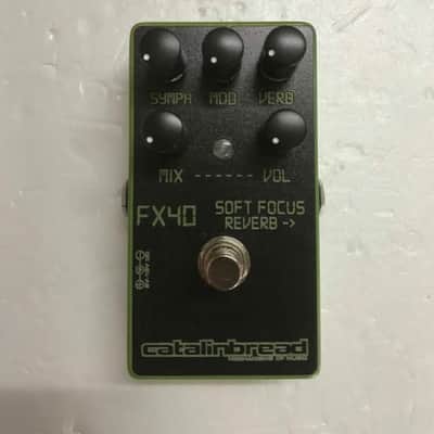 Catalinbread Soft Focus Reverb Sparkle Green Pedal w/ Original box & paperwork image 2