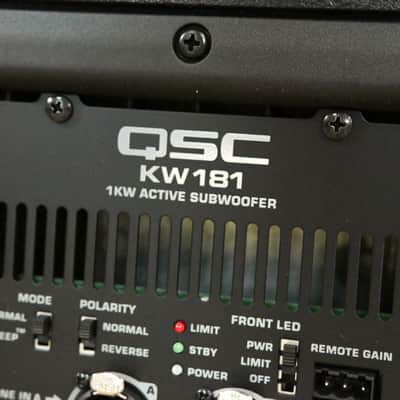 QSC KW181 1000W 18" Powered Subwoofer CG015DT *ASK FOR SHIPPING* image 10