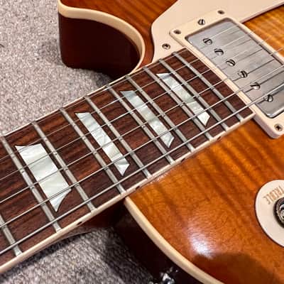 2014 Gibson Custom Shop Les Paul 1959 Reissue r9 - Sunrise Teaburst VOS image 6