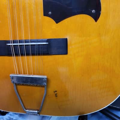 Vintage RARE 1970 Sears Roebuck by Harmony Model H1277 12 String Acoustic Guitar NY Neck Reset Pro Setup Original Soft Shell Case image 3