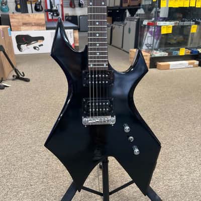BC Rich Bronze Series Warlock Electric Guitar w/ Gig Bag - Black (Pre-Owned) image 1