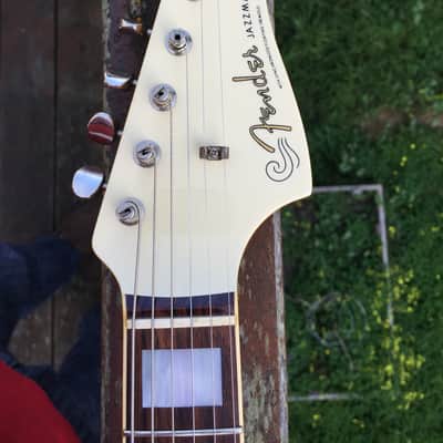 Fender Jazzmaster JM66 Olympic White Matching Headstock/ | Reverb