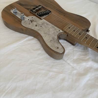 Electric Guitar - Reclaimed Wood - T-Style - Old Grey Maple - 120 image 6
