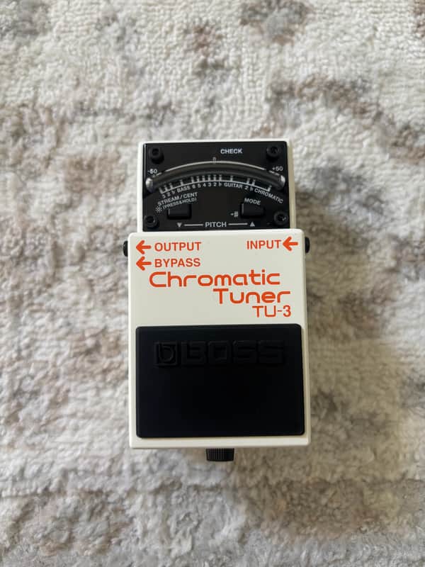Boss TU-3 Chromatic Tuner 2009 - Present - White image 1