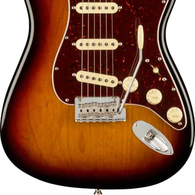 Fender American Professional II Stratocaster Guitar Maple Fingerboard 3-Color Sunburst w Deluxe Case image 2