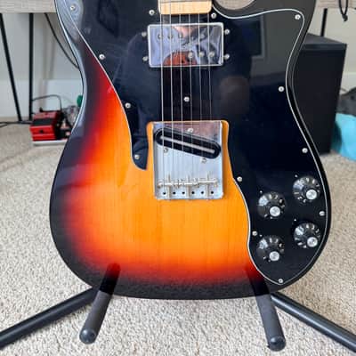 Fender Classic Series '72 Telecaster Custom 2017- Sunburst MOD with Seymour Duncan STK-T2 Hot Lead Stack push-pull pot image 2