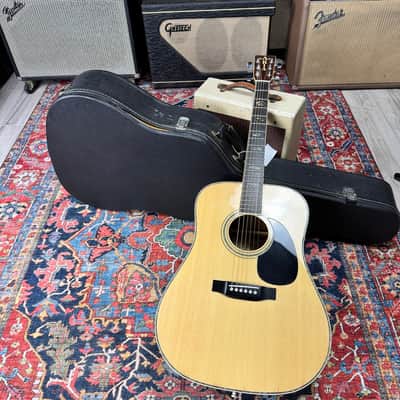 Aria W30D X-Braced 1970's Dreadnought MIJ image 2