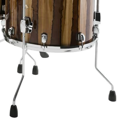 Tama MBSF14A-CAR Starclassic Performer Floor Tom 14" x 12" - Caramel Aurora/Chrome HW image 9