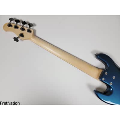 Sadowsky MetroLine SML21VJ5 Dark Lake Placid Blue 5-String Jazz Bass J-Bass VTC 9.44 Pounds #0559-20 image 14