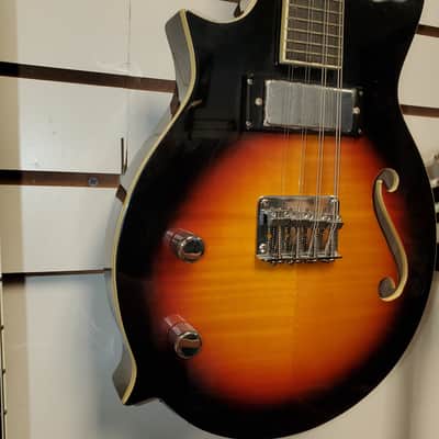 Eastwood Matched Set - Electric Left Hand "the Cosey" Mandola and "MDG" Mandolin - Sunburst image 7
