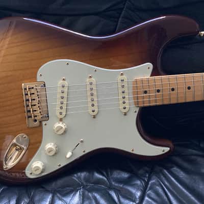 Fender 75th Anniversary Commemorative Stratocaster 2021 - 2-Color Bourbon Burst image 5
