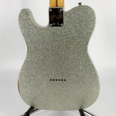 2017 Fender Brad Paisley Road Worn Telecaster – Silver Sparkle image 8
