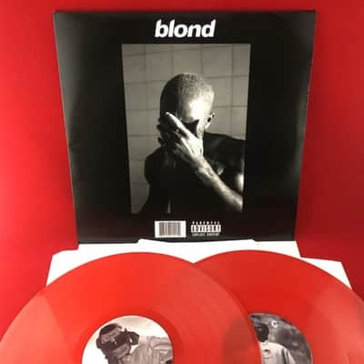 Frank Ocean Blond Vinyl RED unofficial Red image 2