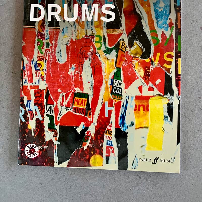 2010 Faber Music Radiohead Drums Authentic Playalong Book Multi