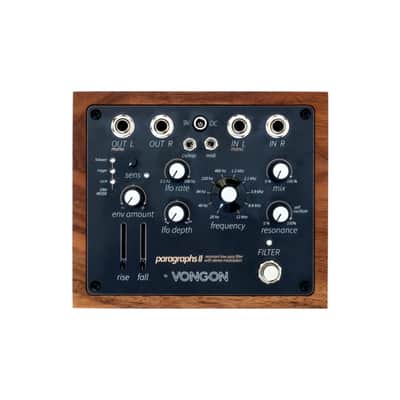 Vongon Paragraphs II Stereo Filter Pedal image 1