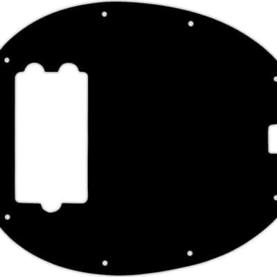 WD Custom Pickguard For Music Man StingRay Classic Bass #03P Black/Parchment/Black