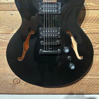 Epiphone Dot Studio 2005 - 2007 - Ebony Customized/w Hard Case image 1