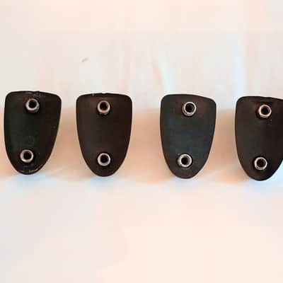 UNMARKED DRUM LUGS LOT OF 4 W/ SCREWS-FREE SHIP TO C-USA! image 3