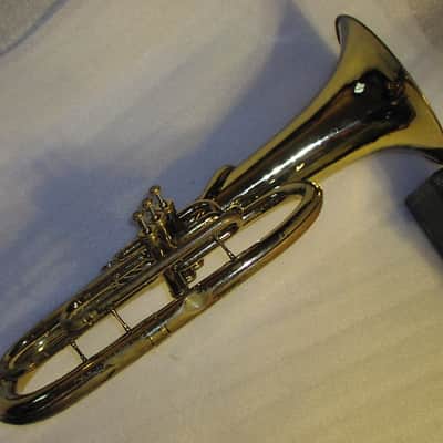 Conn 15I 3-Valve Baritone/Euphonium, USA, Brass with case, good condition image 6
