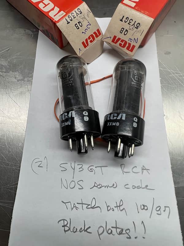 RCA 5Y3GT (Match Pair) image 1