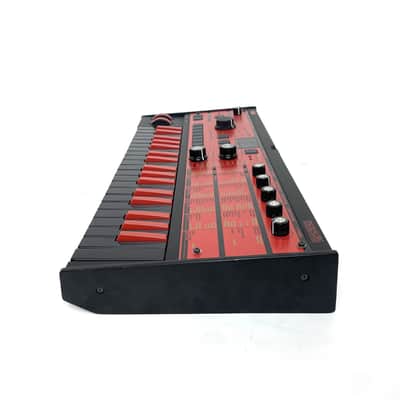 Korg MicroKORG Limited Black Red Edition BKRD w/ Universal power supply, Condenser mic and Original box 37-Key Synthesizer/Vocoder Worldwide Shipment image 7