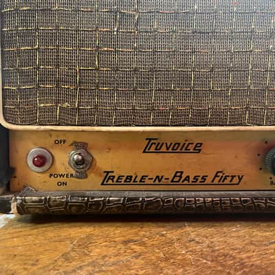 Selmer Truvoice Treble N Bass 50 Fifty Valve Amplifier Head 1960's image 8
