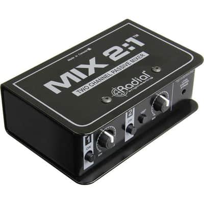 Radial Engineering MIX 2:1 2 Channel Stereo to Mono Mixer, passive image 5