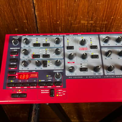 Nord Rack 2X Rackmount Virtual Analog Synthesizer image 3